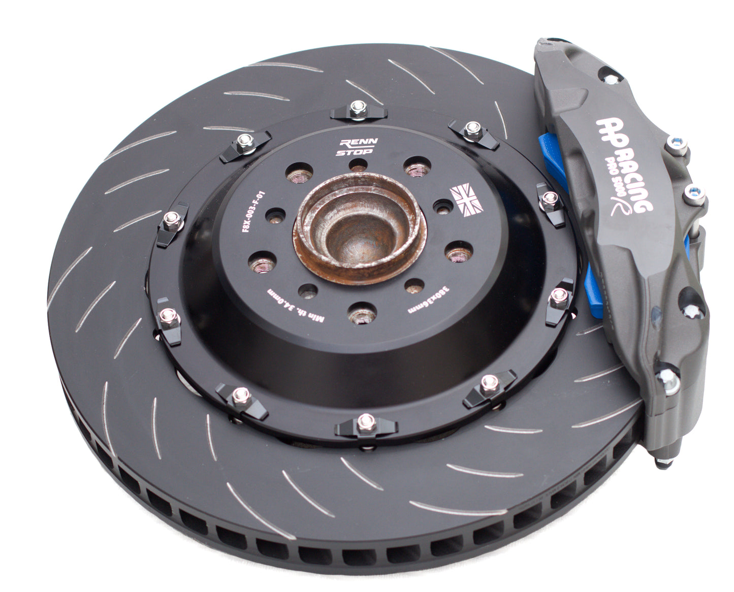 F8X 380x36mm Front AP Racing Pro 5000R Big Brake Kit