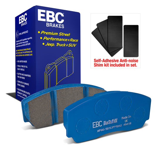 EBC Brakes Bluestuff NDX Trackday Brake Pad Set (DP5002NDX)