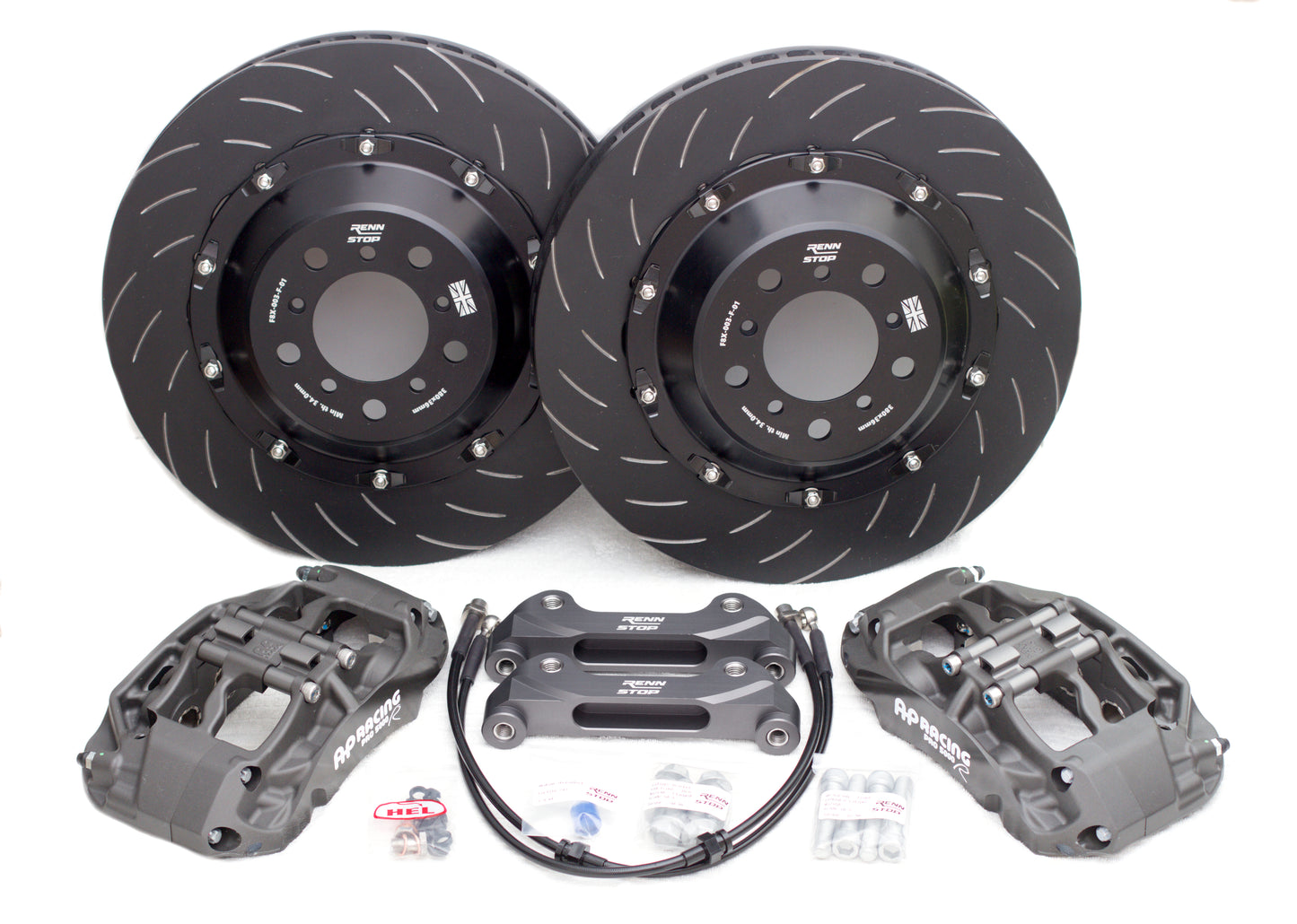 F8X 380x36mm Front AP Racing Pro 5000R Big Brake Kit