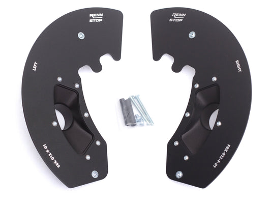 F8X Heat Shield with 2" Hose Inlet - Front (BMW M2 / M3 / M4)