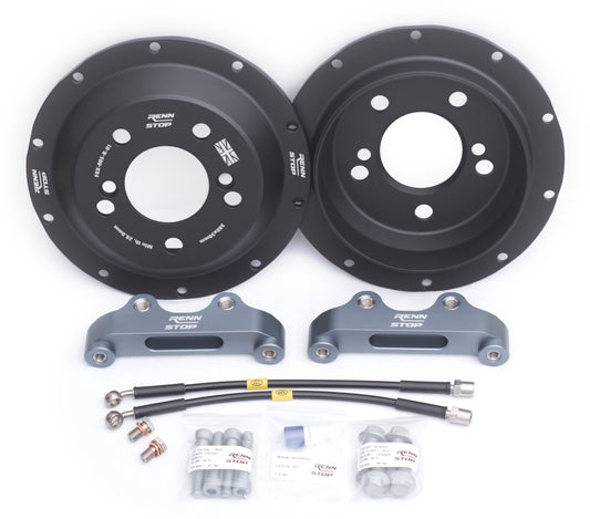 F8X Rear 380x30mm AP Racing Pro 5000R Brake kit - Bells, Brackets & Lines (BMW M2 / M3 / M4)