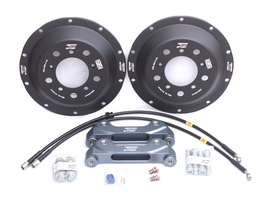 F8X Front 380x36mm AP Racing Pro 5000R Brake kit - Bells, Brackets & Lines (BMW M2 / M3 / M4)