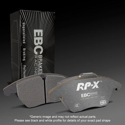 EBC Brakes Racing RP-X Track and Race Brake Pads (DP8080/2RPX)