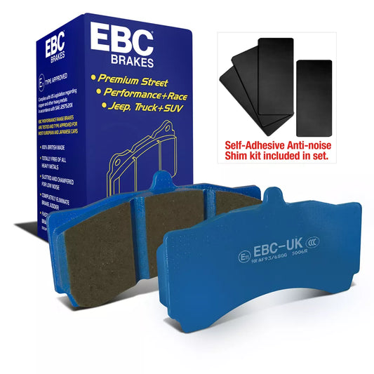 EBC Brakes Bluestuff NDX Trackday Brake Pad Set (DP5006NDX)